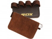 RDX 10774 Накладки для подтягивания RDX Leather Brown фото
